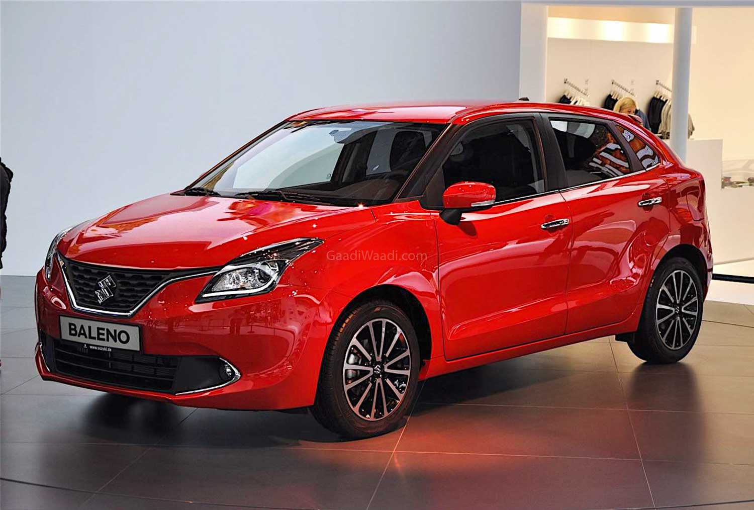 Maruti Suzuki Baleno Red Self Drive Goa